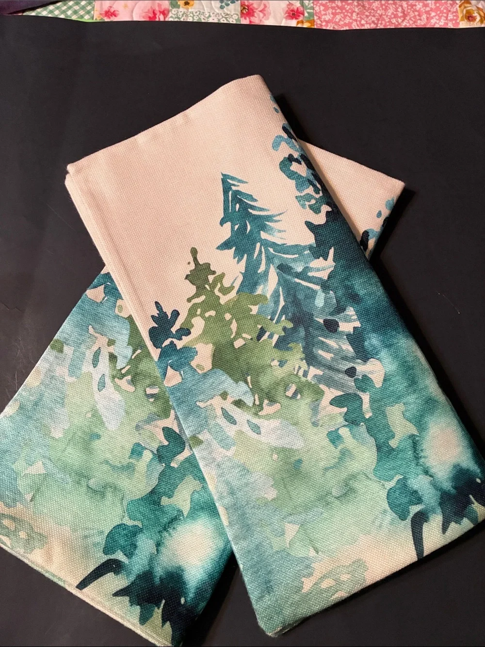 Pine Trees Pillow Covers (pair; stuffed pillow option)